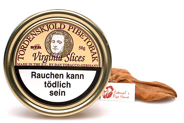 Tordenskjold Virginia Slices Pipe tobacco 50g Tin